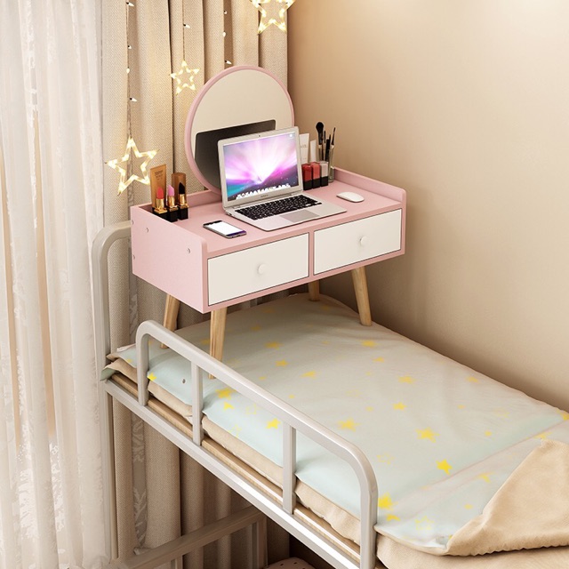 Bàn Trang Điểm Ngồi Bệt Phong Cách Hiện Đại, Bàn Phấn Mini Siêu Xinh
