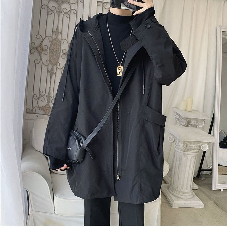 Áo Khoác Nam Dáng Dài Thời Trang Thu Đông 2020