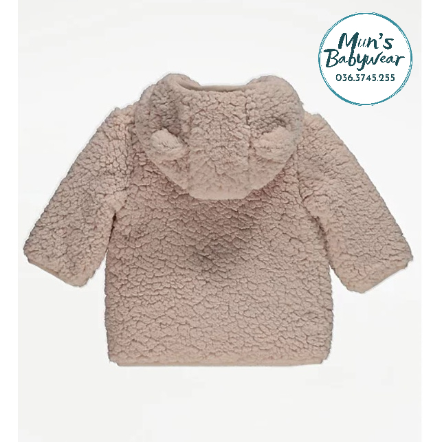 Áo lông cừu 2 lớp cho bé George UK size 9/12m 8-10kg