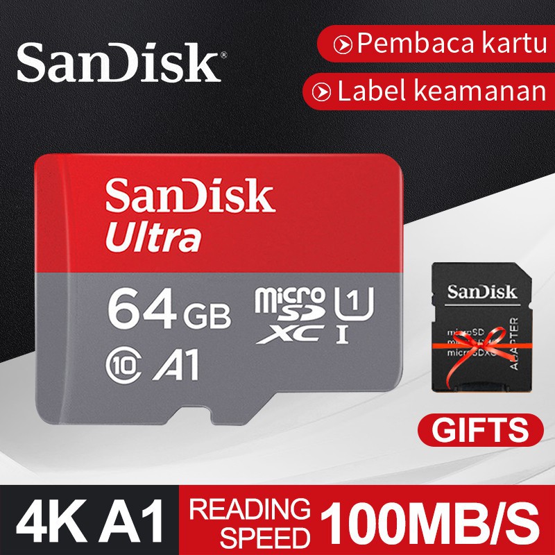 Thẻ Nhớ Microsd Sd Hc Class 10 32gb 64gb 128gb 256gb 100mb S Ultra | BigBuy360 - bigbuy360.vn