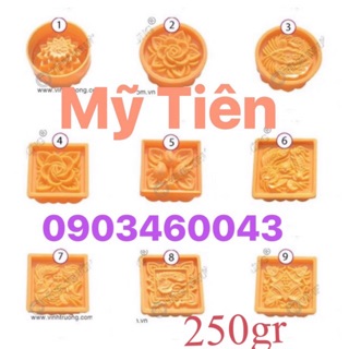 Khuôn bánh Trung thu nhận 250gr nhựa cao cấp Vĩnh Trường nhiều mẫu