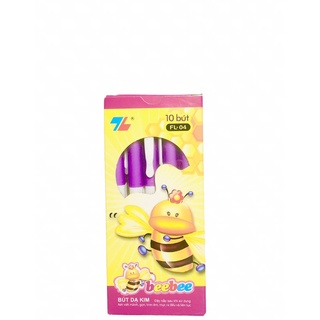 Bút bebe mực tím dạ kim