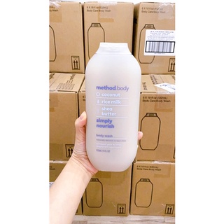 Sữa tắm Method body Úc màu xám