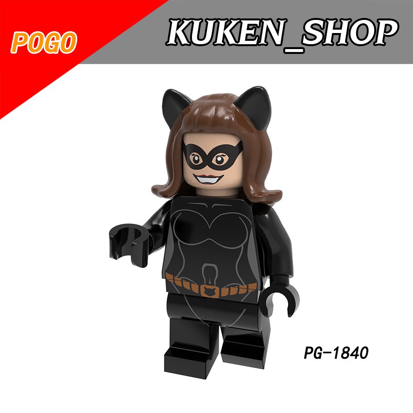 Minifigures Marvel DC Các Mẫu Nhân Vật Catwoman Vance Astro Yondu Batman Plutonian PG8208