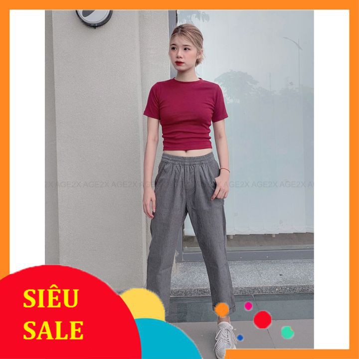ÁO CROPTOP BODY AGE2X 6 MÀU HOT