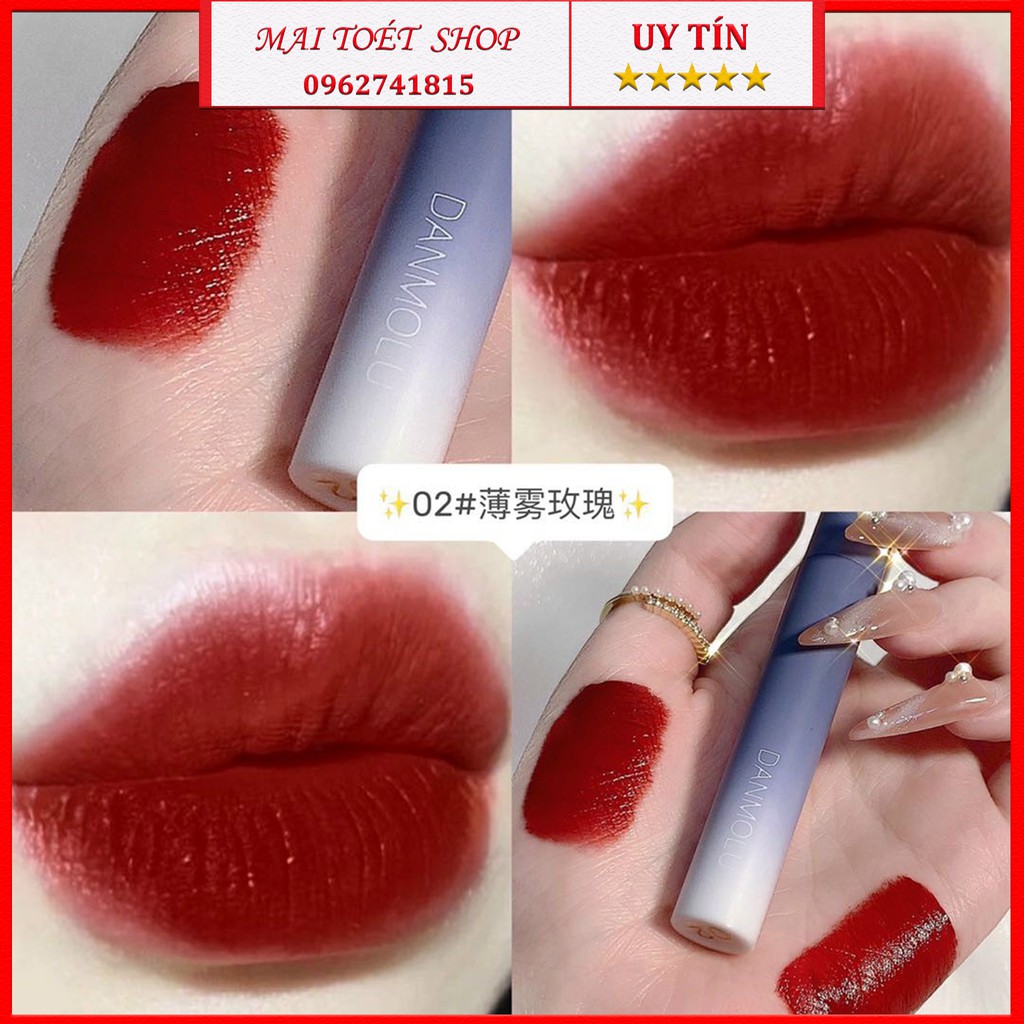 Set 5 cây Son Danmolu nội địa trung - Set 5 cây Son màu đỏ - Hot trend 2021 | BigBuy360 - bigbuy360.vn