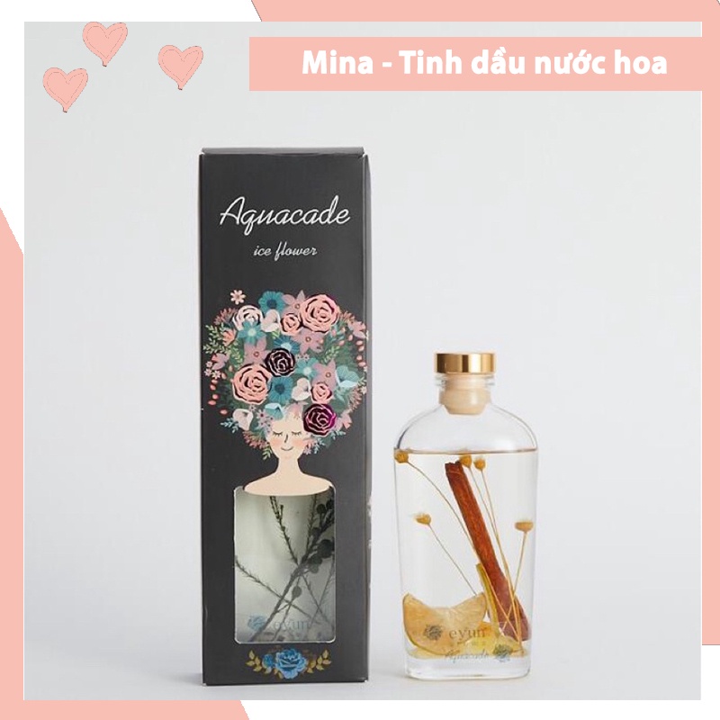 Tinh dầu Thảo mộc Eyun thơm phòng hương Cam quế mát dịu nhẹ kèm que khuyếch tán mùi thanh dễ chịu MINA