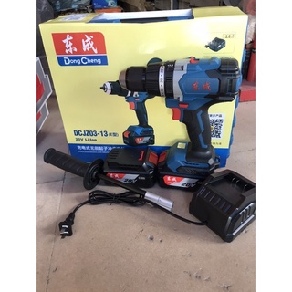 Khoan pin búa dongcheng đầu 13ly dcjz03-13e