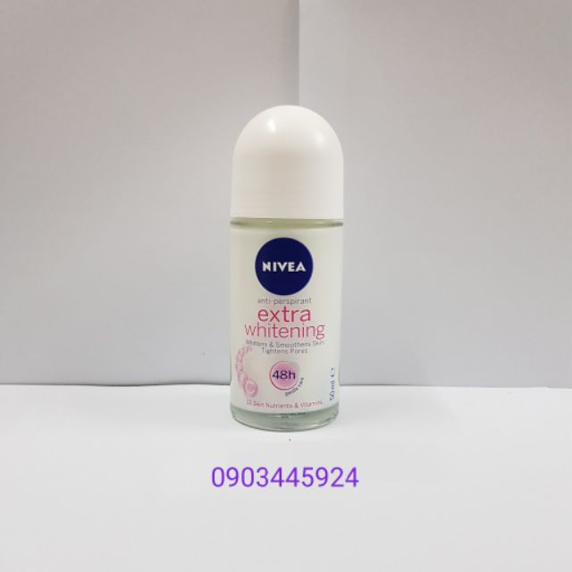 Lăn ngăn mùi Nivea ngọc trai đẹp quyến rũ (25ml)