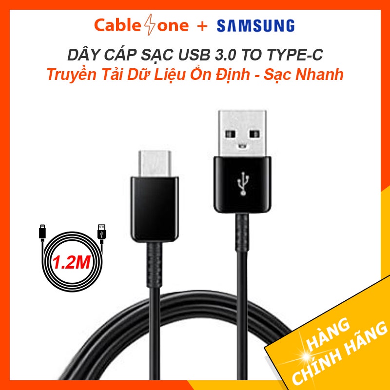 Dây Cáp Sạc Cổng USB Type - C SamSung Chính Hãng Bảo Hành 12 Tháng