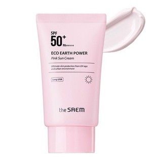 Kem chống nắng The SAEM Eco Earth Power Pink Sun Cream SPF50+ PA++++