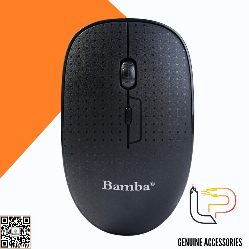 CHUỘT QUANG KHÔNG DÂY MÀU HỒNG BAMBA B2 - MOUSE KHÔNG DÂY BAMBA B2