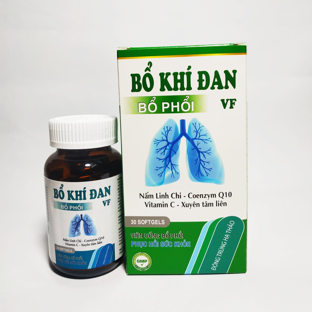 Bổ Phổi - Bổ Khí Đan Phục Hồi Sức Khỏe Trước Và Sau Covid – Giúp Phổi Khỏe Mạnh Tránh Bị Tổn Thương - Hộp 100 viên