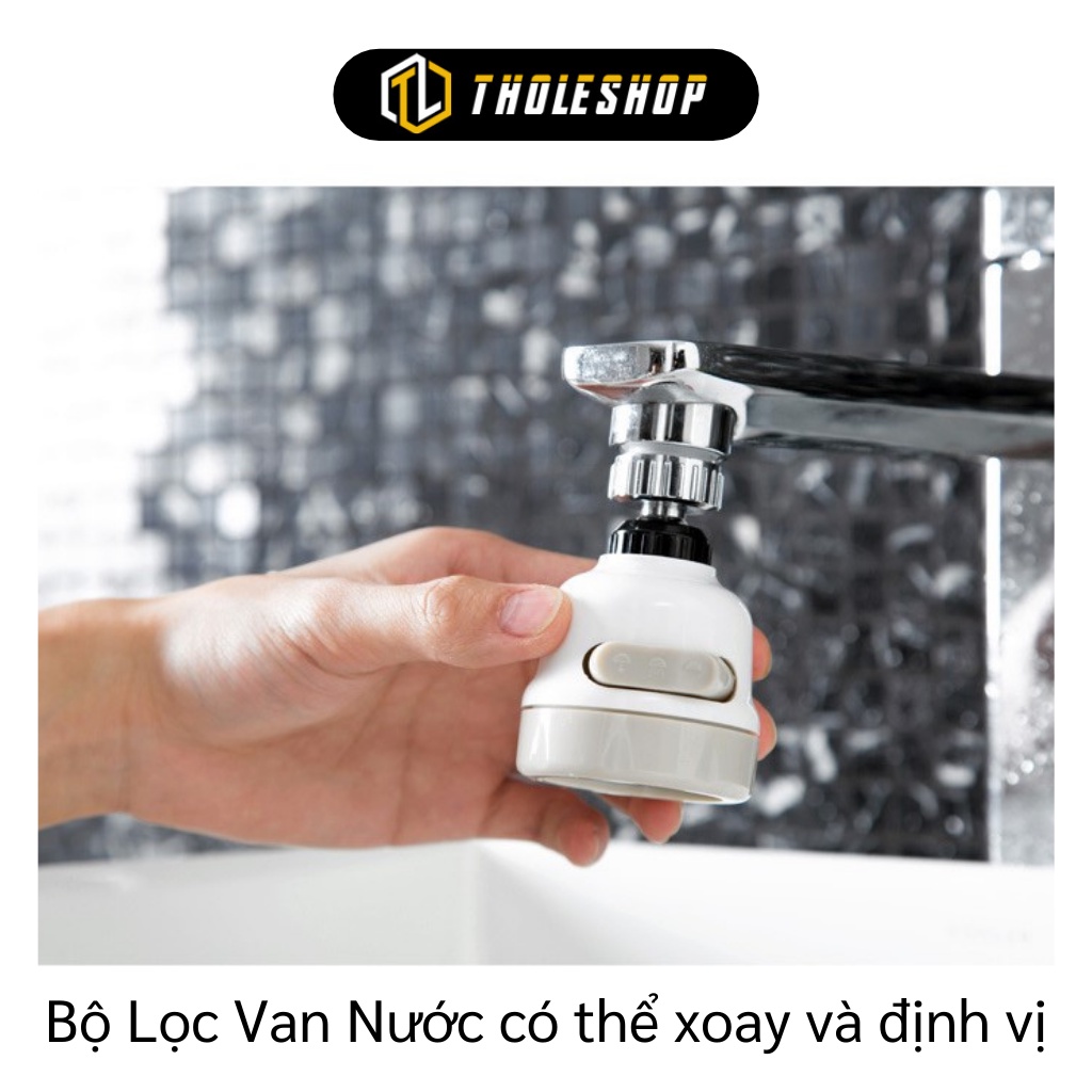 Đầu Lọc Nước - Bộ Lọc Van Nước Tại Vòi Tăng Áp Lực Nước, Điều Chỉnh 3 Tốc Độ 5708