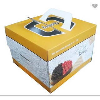 Vỏ hộp giấy đựng bánh kèm đế bánh sinh nhật đủ size 22/24/26/28/30cm( màu hình ngẫu nhiên)