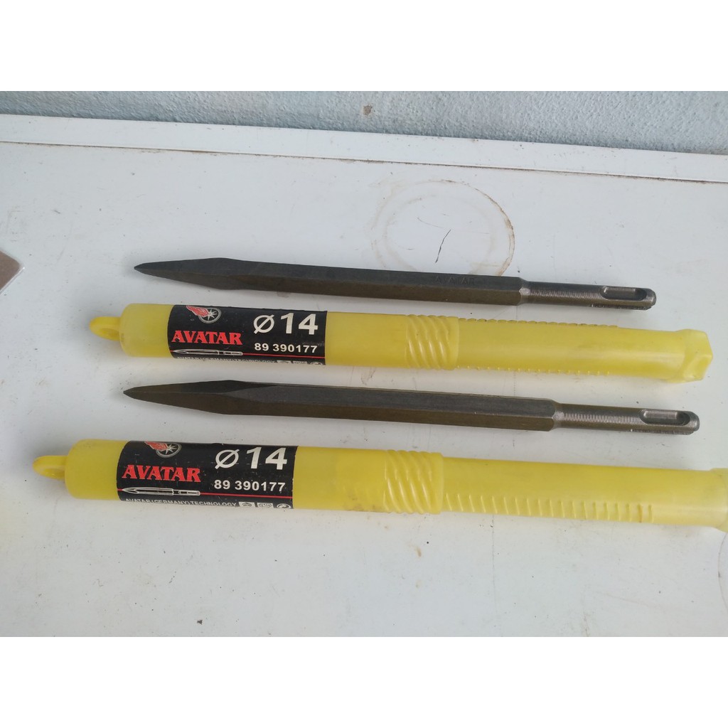 Mũi đục nhon 14 li dùng cho máy vừa khoan vừa đục 2 chức năng