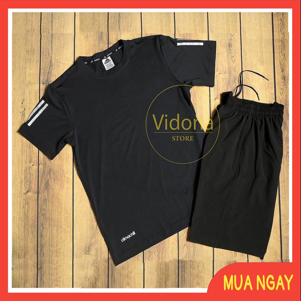 Quần áo thể thao 😎FREESHIP 😎 Giảm 10k khi nhập mã [ áo thun nam ] 😎BỘ THỂ THAO NAM CỔ TRÒN, VẢI THUN LẠNH 4 CHIỀU