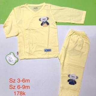 Bộ dài sơ sinh BabyOne cho bé 3-8kg