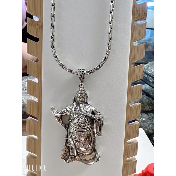 Vòng cổ bạc Thái siêu đẹp chuẩn nét (quan công, đầu lâu)