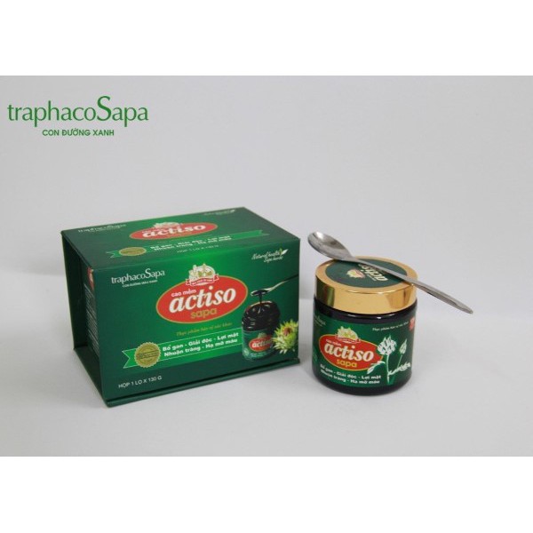 Cao mềm Actiso sapa Traphacosapa hộp 130g Thanh nhiệt - giải độc - mát gan