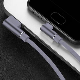 Premium 90 Degree Charging Cables Type-C Micro USB iPhone 3.0A Fast Charge Cables for iPhone OPPO all Mobile Phone