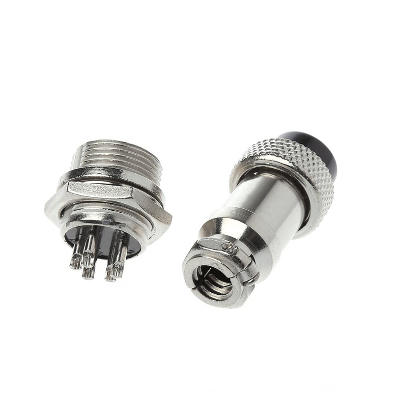 Đầu Nối Dây Điện 16mm 2/ 3/ 4/ 5/ 6/ 8/ 9 Chân Gx16
