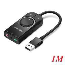 Đầu Chuyển Đổi Âm Thanh Ngoài Usb Ugreen 50599
