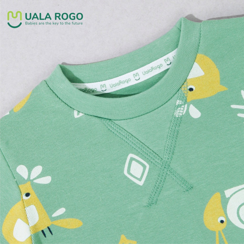 Bộ nỉ UALA &amp; ROGO dày ấm thu đông 3894 [ UalaRogo ]