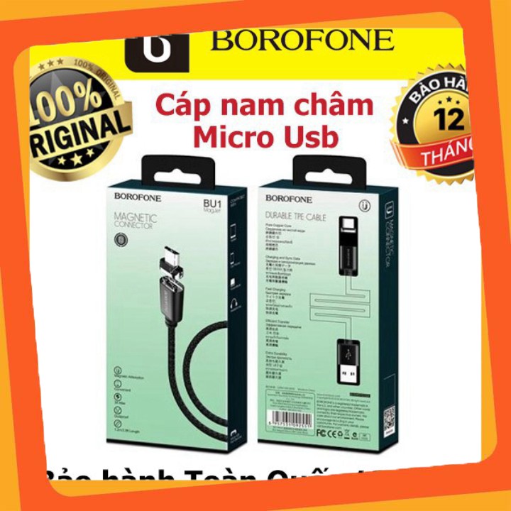 Hàng mới CÁP SẠC TỪ HÍT NAM CHÂM BOROPHONE BU1 MICRO CHÍNH HÃNG siêu rẻ