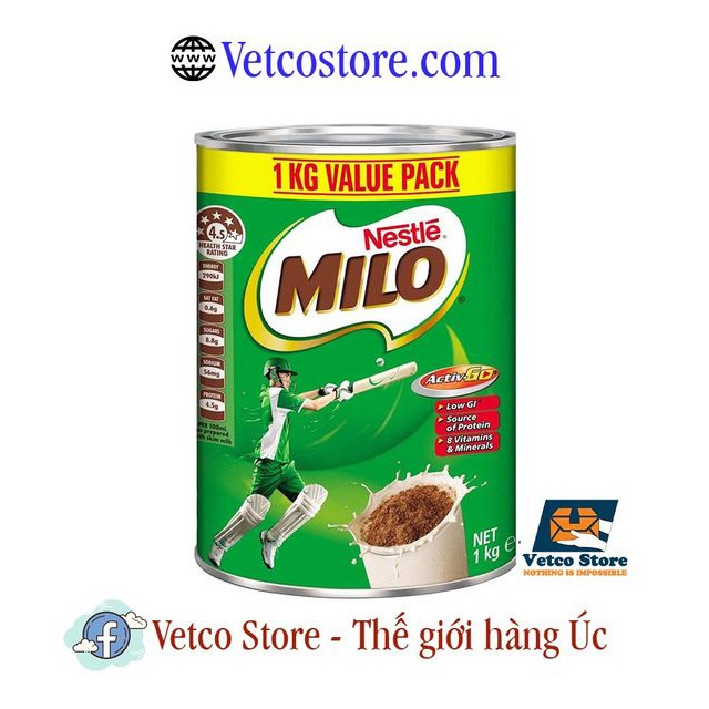 Sữa Nestley Milo 1kg