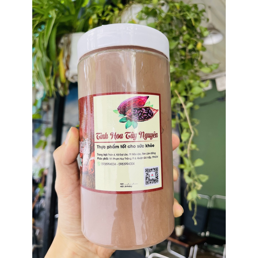 Cacao Nguyên Chất Đăk Lăk Loại 1 - Bột Cacao 500gr