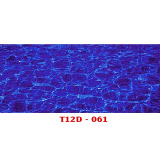 Tranh 3D Bể Cá Cảnh Mẫu Tranh Đáy Sóng Nước - Tranh Bể Cá Sẵn keo Dán - Tặng Kèm Bộ Dụng Cụ Dán