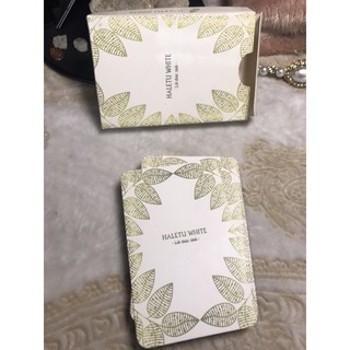 Bài thẻ nhắc nhở Haletu White