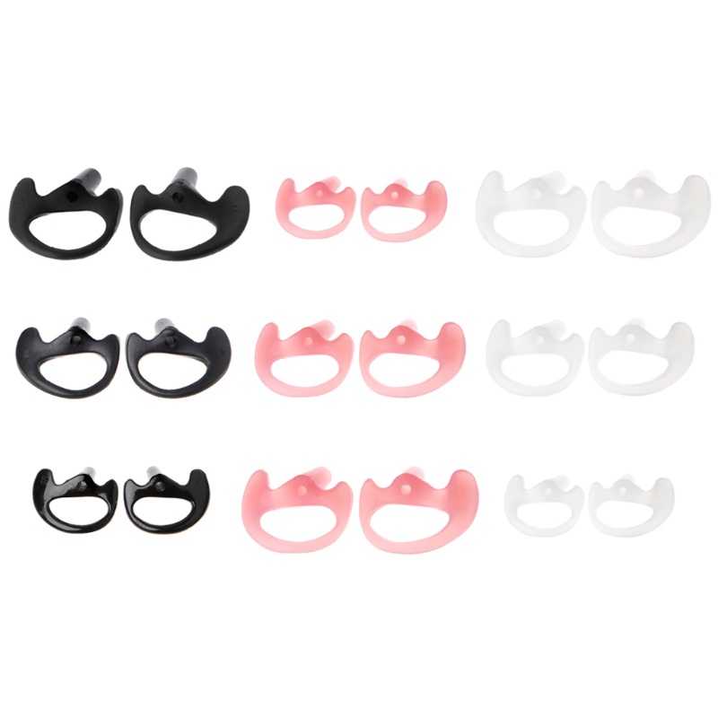 Set 2 Nút Tai Nghe Nhét Tai Bằng Silicon Thay Thế Cho Tai Nghe / Radio / Acoustic