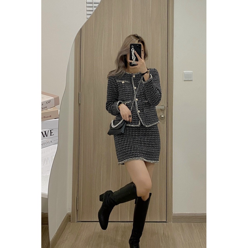 Set bố viền kim tuyến