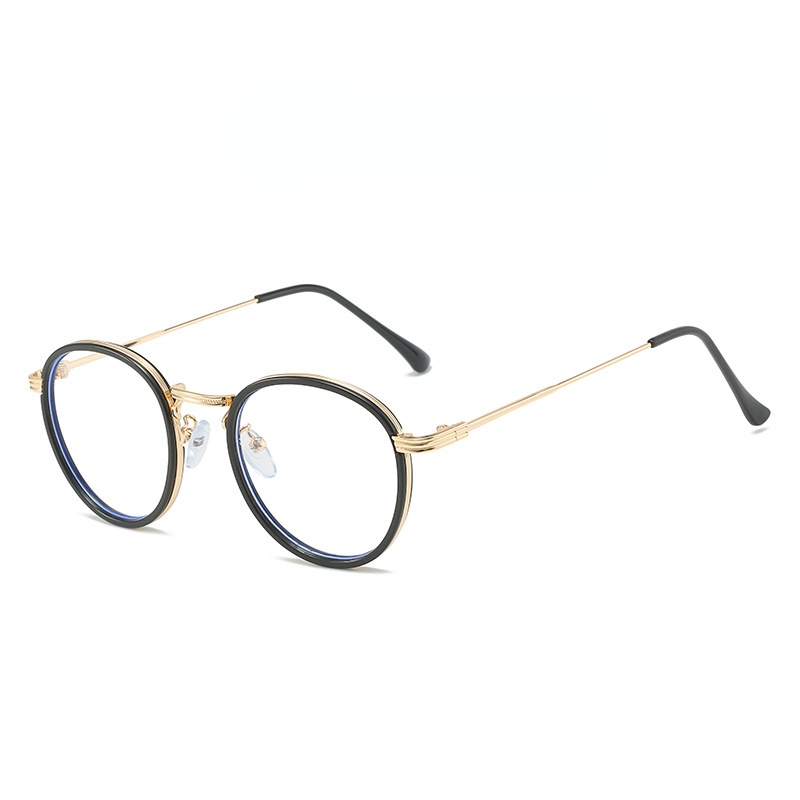 Kính Cận Gọng Kim Loại Chống Ánh Sáng Xanh Cho Nam/Nữ