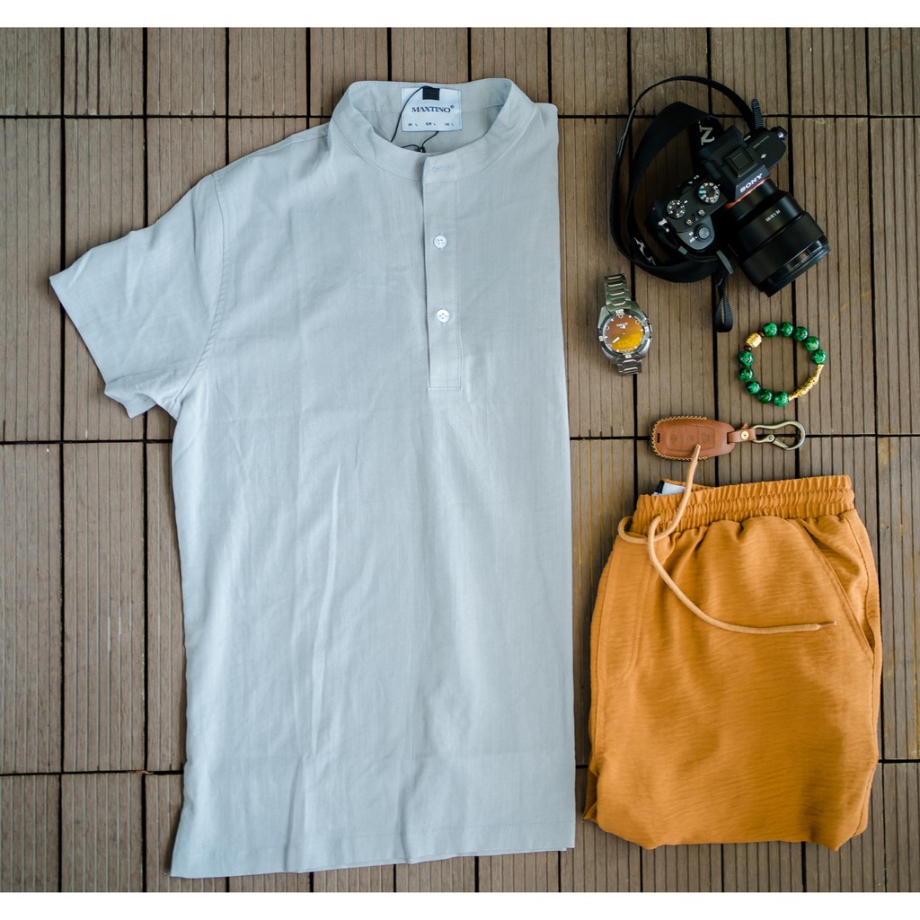 [Mã SKAMSALE06 giảm 10% TỐI ĐA 100K đơn 150K] Quần áo đũi nam chất vải đũi xước hàng xuất xịn mát nhẹ mặc hè | BigBuy360 - bigbuy360.vn