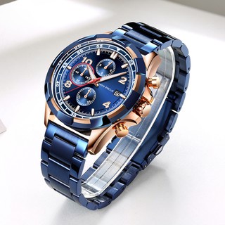 Đồng Hồ Quartz MINI FOCUS Chống Thấm Nước Chất Liệu Thép Không Gỉ Kiểu Dáng Thể Thao