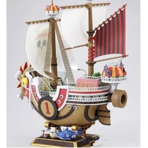 Mô hình thuyền tàu Thousand Sunny 25cm băng hải tặc mũ rơm luffy one piece