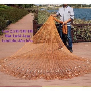Chài dù bắt cá cao cấp bung 5m-6m-8m