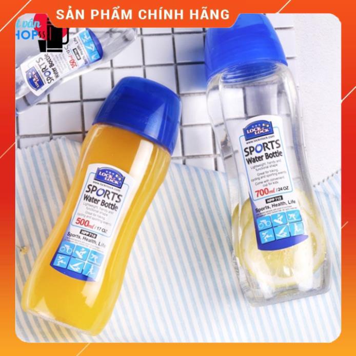 Bình nước học sinh nhựa tritan Lock&Lock bình nước thể thao có nắp làm ly uống ABF710 ABF712