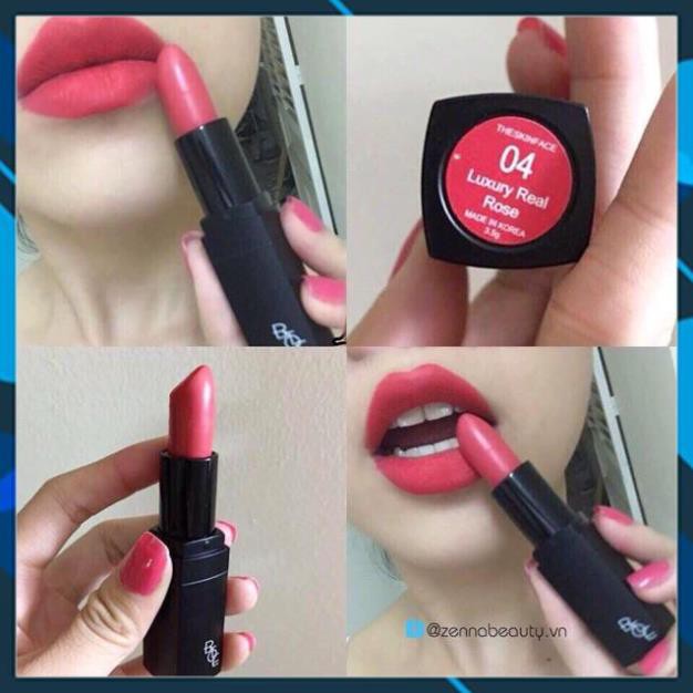 FREESHIP- Cam kết chuẩn Auth [Mẫu Mới 2018] Son Lì The Skin Face Bote Lipstick