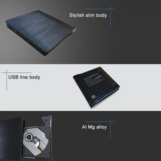 Ổ Đĩa Quang Usb 3.0 Cho Laptop Pc Mac Dvd