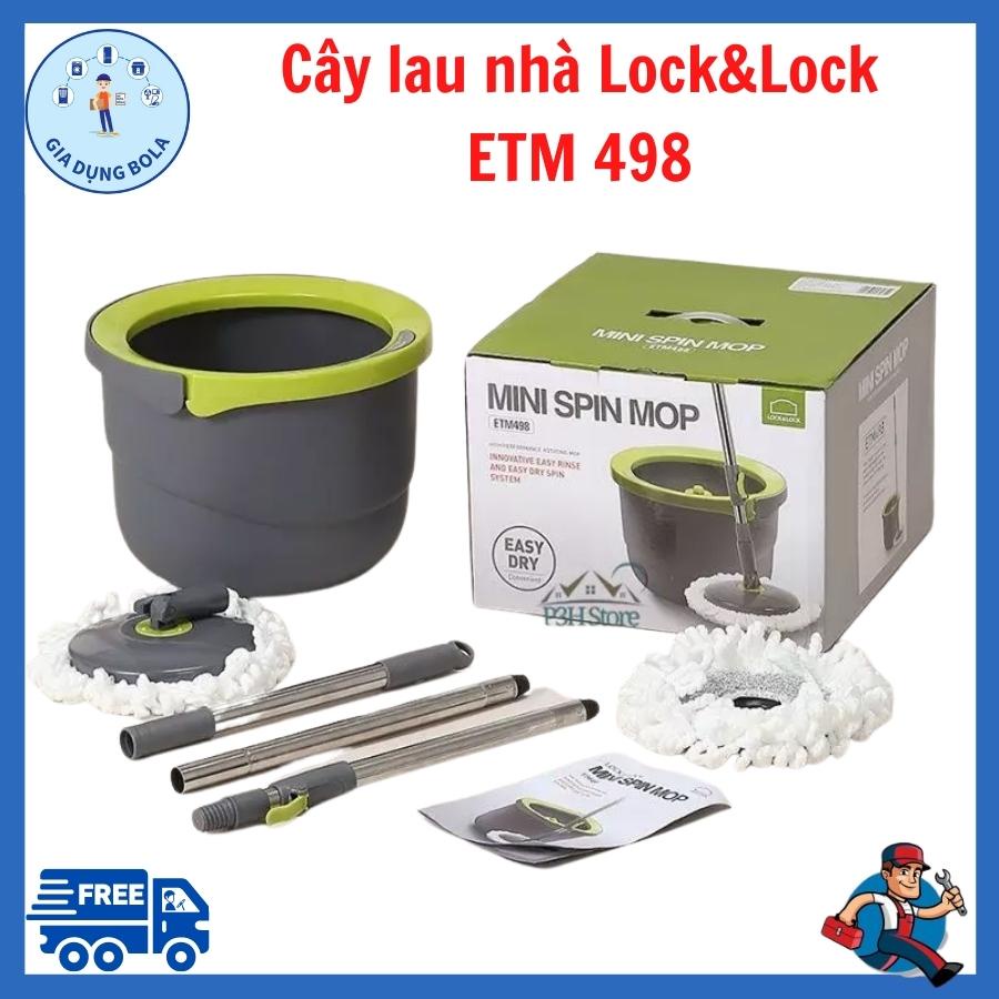 Cây Lau Nhà Xoay tay Mini Ettom Lock&amp;Lock [ETM498]