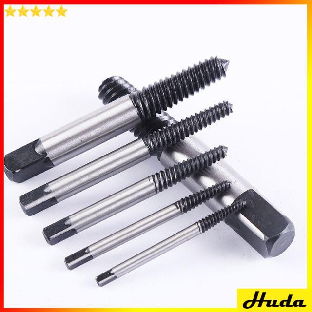 BỘ MŨI VẶN THÁO ỐC VÍT BULONG BỊ GÃY - BỘ THÁO VÍT BU LÔNG GẪY 6 MÓN - đồ làm mộc