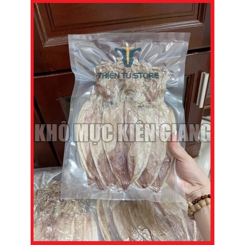 Mực khô nguyên con Kiên Giang 250gr (4*5con/250gr), hàng tốt mới nhất loại 1.thịt mực ngọt ngon dai,chất lượng hảo hạng