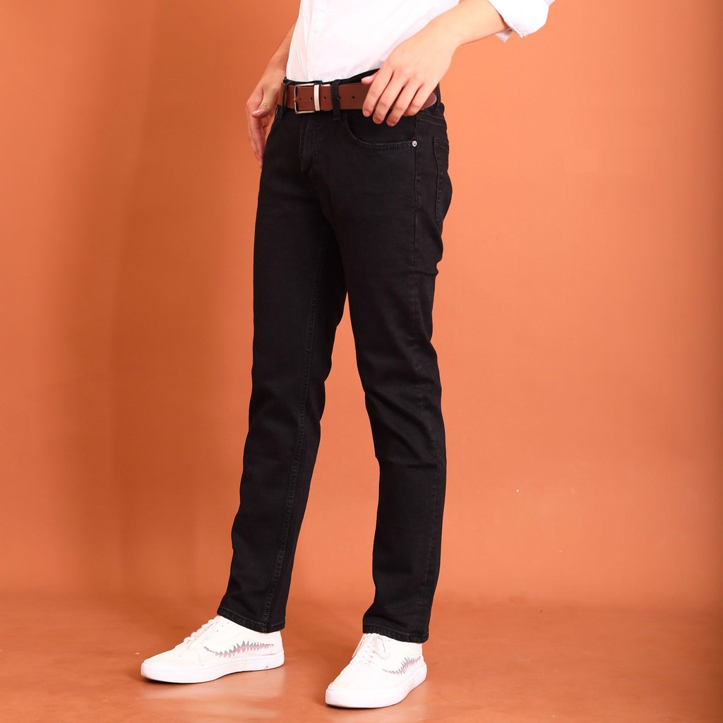 Quần Jean nam đen Quần bò nam đẹp dòng 511 Ống đứng slimfit co giãn 4 chiều thời trang cao cấp VNXK