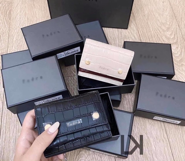 Ví nữ 2 khuy da vân rắn XD•0001 | BigBuy360 - bigbuy360.vn