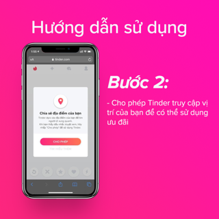 Toàn quốc [E-voucher] Gói Tinder Plus 1 tuần