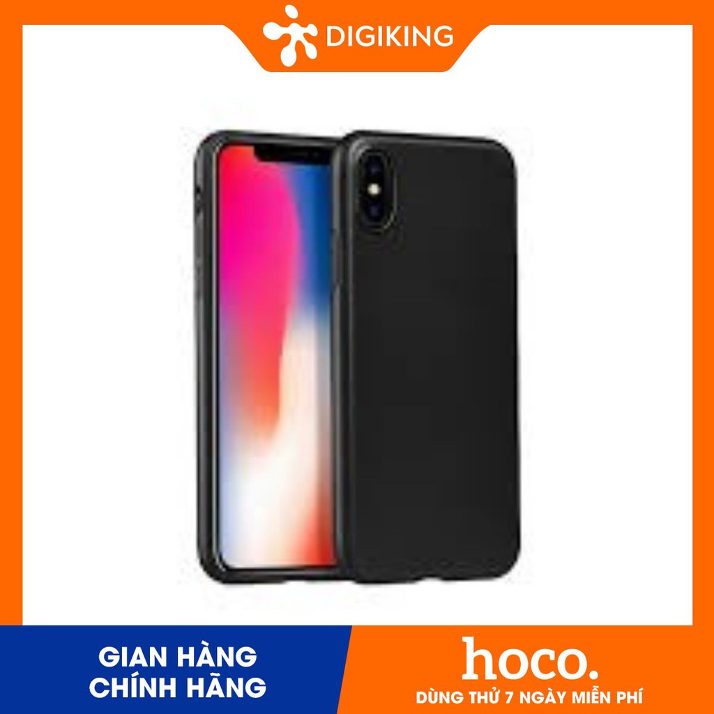 Ốp HOCO Bode Raise cho iPhone X silicon đen